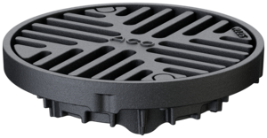 Top sections and gratings for roof gullies