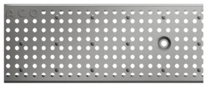 Gratings for height-adjustable channel bodies