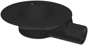 Gully body Wal-Selecta, DN 100 – socket inclination 1,5°