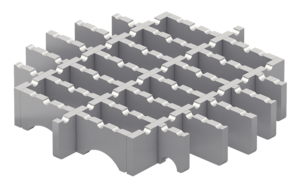 ACO frameless ladder grating - Round