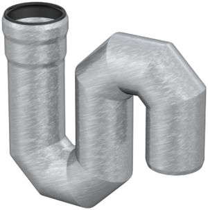 S-bend foul air traps