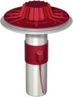 Jet fire protection gullies – vacuum drainage