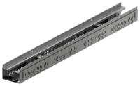 Channel body height-adjustable