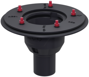 Gully body Passavant, DN 70 – socket inclination 90°