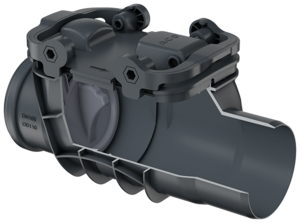 Triplex type 0 single backflow stops - for exposed pipes