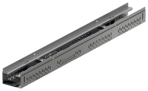 Channel body height-adjustable