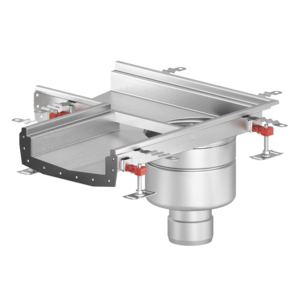 Corner unit with ACO gully 218 - fixed height