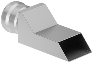 Gutter for clinker