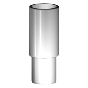 Weld on piece with spigot form E2