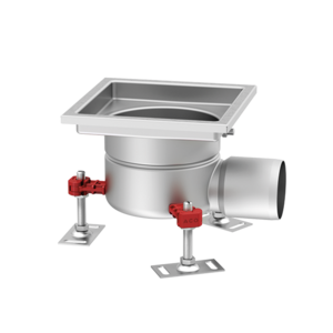 fixed height – horizontal outlet