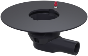 Gully body Passavant, DN 50 – socket inclination 1,5°