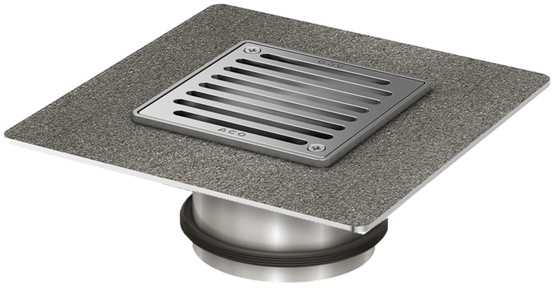 Top Sections With Sanded Flange For Thin Bead Sealing For Floor Coatings 708510