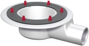 Gully body Wal-Selecta, DN 100 – socket inclination 1,5°