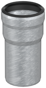 Connectors von Pipe/plastic with spigot to GM-X with socket 1 A