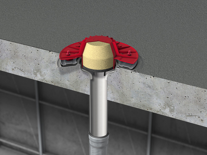 Complete Drains 2-piece-socket Inclination 90 - Dn 70 271089