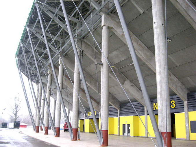 Stadion Dresden, Außenansicht Stadion Dresden, Außenansicht