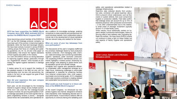 ACO in the EHEDG Yearbook 2024: When hygienic design is not a buzzword, but a responsibility ACO in the EHEDG Yearbook 2024: When hygienic design is not a buzzword, but a responsibility