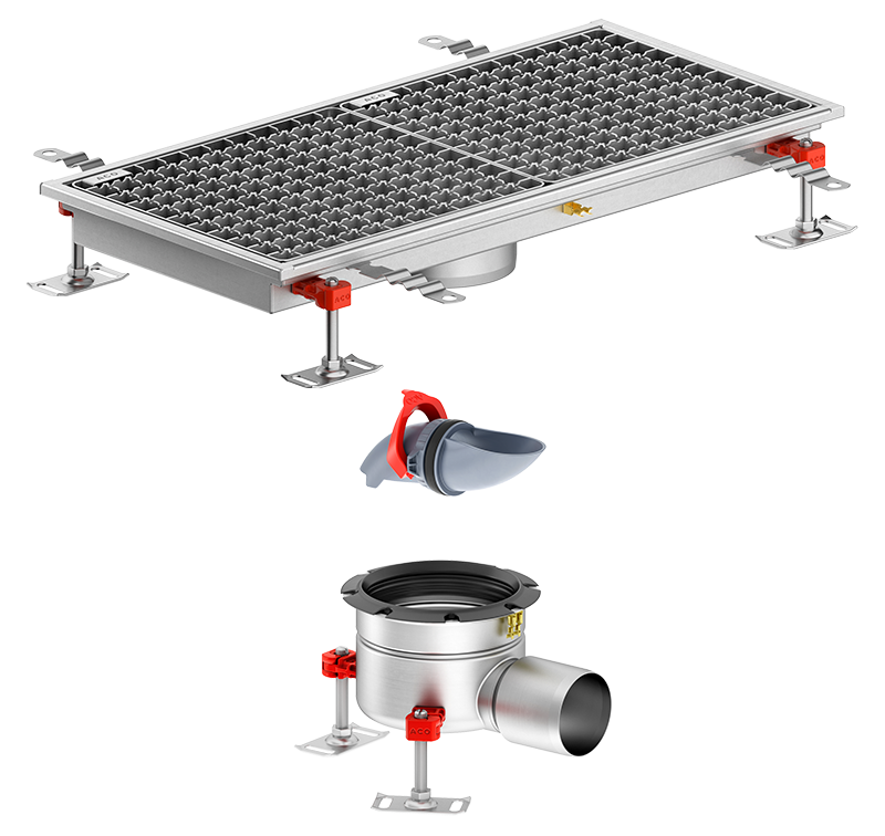 ACO commercial box channel assembly