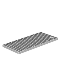 ACO Hygienic Ladder Grating 268x499x20 Antislip 300x300