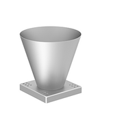 ACO tundish for controlled discharge