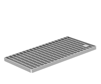 ACO hygienic ladder grating