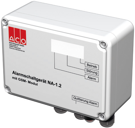 Fat layer thickness measurement: Automated data transmission and alarming with the GSM module from ACO Building Drainage Fat layer thickness measurement: Automated data transmission and alarming with the GSM module from ACO Building Drainage