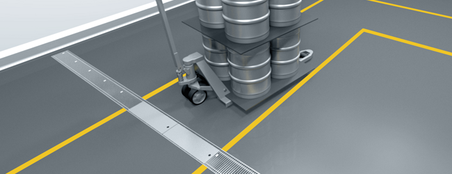 Reliable floor-drainage connection Reliable floor-drainage connection