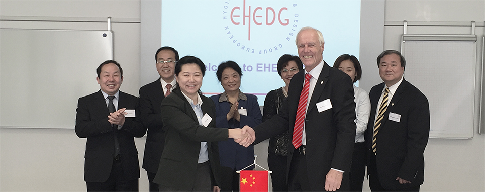 Chinese regional section of EHEDG created with the help of ACO